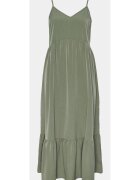 Pieces Rochie dama - 303434656 - Verde - Poliester