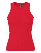 Pieces Top dama 17133673 - Bumbac organic/Bumbac - Rosu - Rosu