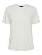 Pieces Tricou dama 17148789 - Viscoza/Poliester - Alb