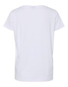 Pieces Tricou dama 17157705 - Bumbac - Alb - Alb