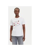 Pieces Tricou dama 17160308 - Bumbac organic - Alb - Alb