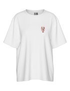 Pieces Tricou dama 17160811 - Bumbac organic - Alb - Alb