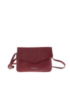 Pierre Cardin Geanta crossbody de piele Seraphina - Visiniu
