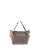 Pierre Cardin Geanta din piele si piele intoarsa cu maner Sereia - Maro taupe