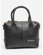 Pierre Cardin Geanta tote cu logo - Negru