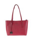 Pierre Cardin Geanta tote de piele Elowen Lux - Rosu