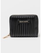 Pierre Cardin Portofel din piele ecologica cu aspect texturat - Negru