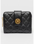 Pierre Cardin Portofel matlasat de piele ecologica - Negru