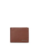 Pierre Cardin Portofel pliabil din piele Arden Chic - Maro cognac