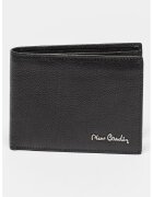 Pierre Cardin Portofel pliabil din piele - Negru