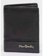 Pierre Cardin Portofel uni din piele - Negru