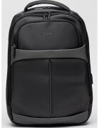 Pierre Cardin Rucsac pentru laptop - cu fermoar - Gri inchis