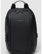 Pierre Cardin Rucsac pentru laptop cu maner metalic - Negru