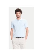 Pierre Cardin Tricou Polo barbati C5 21354.2110 - Bumbac - Albastru deschis - Albastru deschis