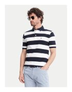 Pierre Cardin Tricou polo barbati C5 21394.2113 - Bumbac - Alb/Negru - Alb/Negru