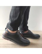 Pikolinos Pantofi Casual Barbati M8J-4183C Negri Cu Maro - Black -