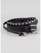 Pinko Curea de piele - Negru