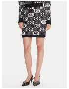 Pinko Fusta mini de dama negru - fabricata din material de calitate