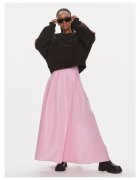Pinko Fusta trapezoidala de dama roz