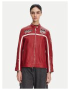 Pinko Geaca de piele - grena - dama