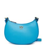 Pinko Geanta dama Azzurro F32Q Half Moon Mini - piele naturala - roz