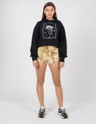 Pinko Pantaloni scurti din denim cu terminatie franjurata Gina -