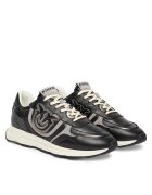Pinko Pantofi sport dama - Black Z99 Zoe 01 SS0087P023 - piele naturala - negru