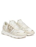 Pinko Pantofi sport dama ZHC Zoe 01 SS0087P023 - piele naturala - alb/auriu