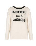 Pinko Pulover din lana cu text -