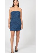 Pinko Rochie cambrata din denim cu design tesut Rilassata -