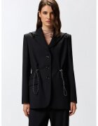 Pinko Sacou uni cu nasturi - Negru