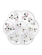 Pinx Set decor 3D pentru unghii - 20 buc - multicolor