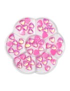 Pinx Set decor 3D pentru unghii . 50buc - Crystal Heart