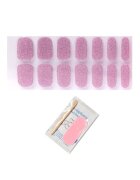Pinx Stickere unghii gel roz - set 14 bucati