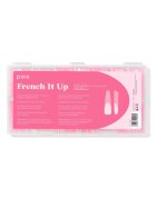 Pinx Tipsuri reutilizabile - French It Up - 150 bucati - transparent