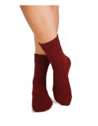 Pirin Hill Costite Warm Ribs Bordeaux - merino antibacterian Sosete