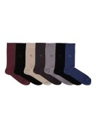 Pirin Hill Cutie Lux cu 7 perechi de sosete din 98% Bumbac - Inchis