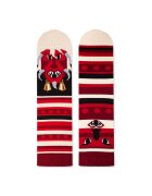 Pirin Hill Masca Sosete bumbac organic ARTY SOCKS Bordeaux