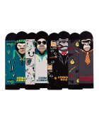 Pirin Hill Set 4 perechi de sosete bumbac Arty Socks Maimute in cutie cadou - Multicolor