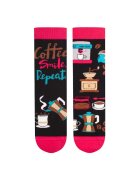 Pirin Hill Sosete bumbac Arty Socks Coffeenegru magenta