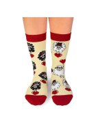 Pirin Hill Sosete bumbac Arty Socks Oita Indragostita Ecru