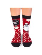 Pirin Hill Sosete bumbac Arty Socks Oita Indragostita Rosu