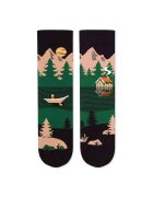 Pirin Hill Sosete bumbac Arty Socks Peisaj Montan Verde
