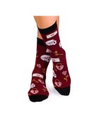 Pirin Hill Sosete bumbac Colour Cotton Socks ST VALENTINE'S DAY Bordeaux