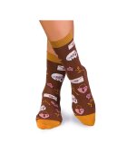 Pirin Hill Sosete bumbac Colour Cotton Socks ST VALENTINE'S DAY Brown