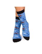 Pirin Hill Sosete bumbac Fine Cotton Sealife Libelula Albastru