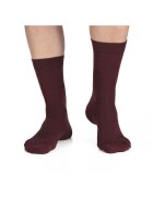 Pirin Hill Sosete bumbac organic 98% COTTON RICH Bordeaux