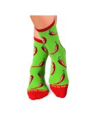Pirin Hill Sosete bumbac organic COLOUR COTTON MEXICO CHILI PEPPER Green