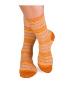 Pirin Hill Sosete bumbac organic cu dungi 98% COTTON RICH Galben