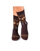 Pirin Hill Sosete calduroase din lana merino Snow Maro - Maro